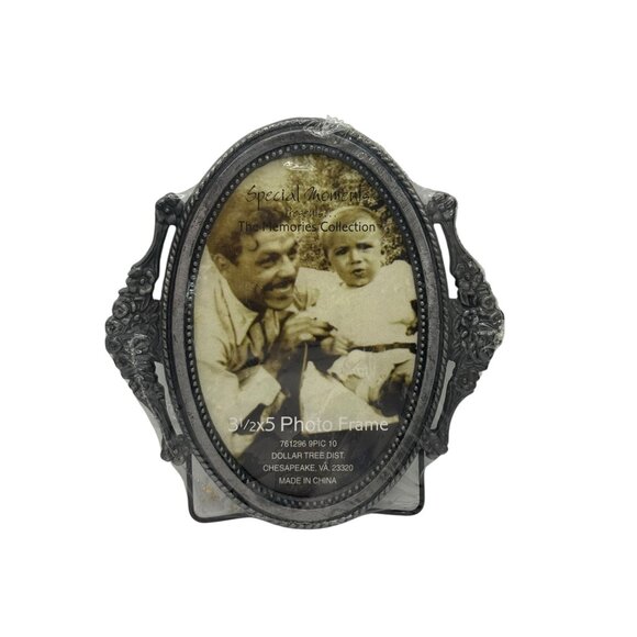 Vintage-Style Photo Frame 3.5x5" The Memories Collection - Picture 3 of 13